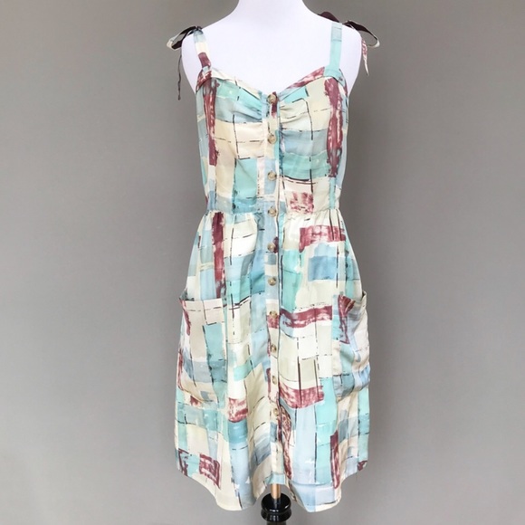 ANTHROPOLOGIE Silk Dress - Picture 8 of 8